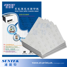 A4 Laser Papel transfert eau Slide Decal papier de format (STC-T06)